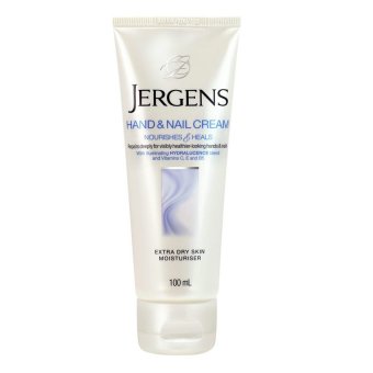 Jergens Hand & Nail Cream Extra Dry Skin Moisturiser เจอร์เกนส์ครีมทามือ 100ml. ( 1 หลอด)